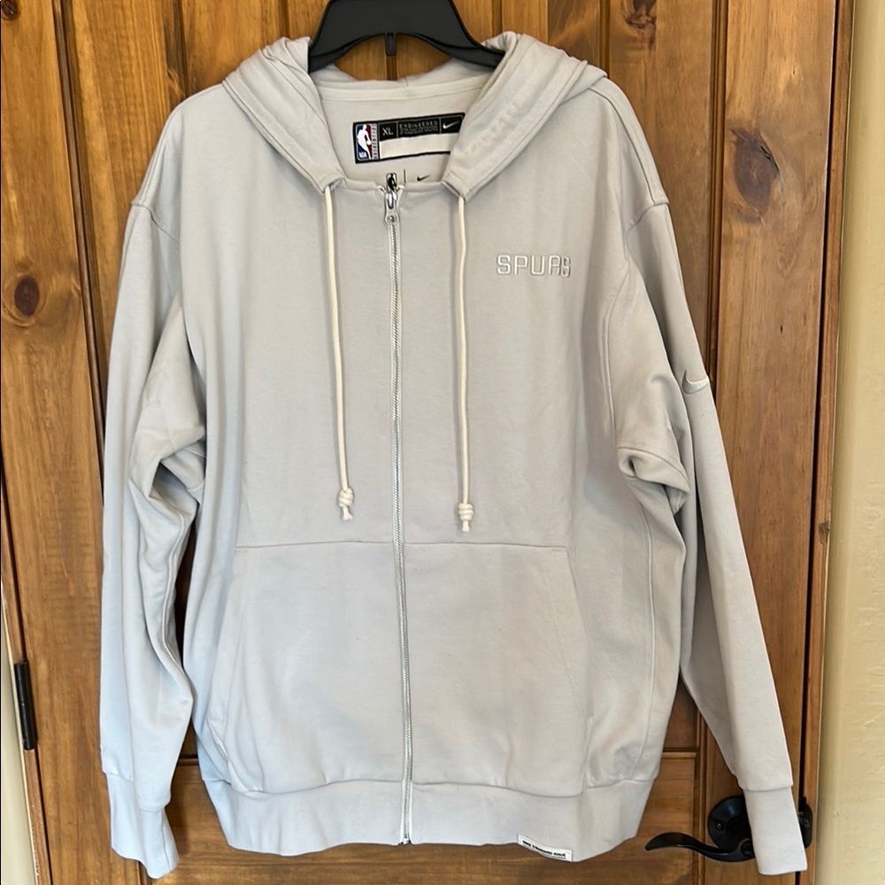 Nike NBA Spurs Zipup Hoodie